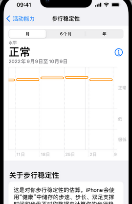 罗甸iPhone手机维修如何在iPhone开启'步行稳定性通知'