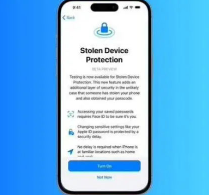 罗甸苹果授权维修店分享被盗设备保护功能开启方法 