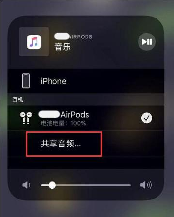 罗甸苹果14音频维修点分享iPhone14音频共享设置方法 