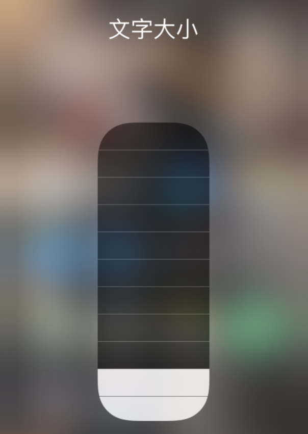 罗甸苹果手机维修分享小技巧：在 iPhone 控制中心快速调节字体大小 